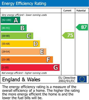 EPC Graph for Bedford Road, Walthamstow, London, E17